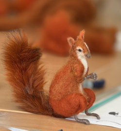 Workshop "Roef the Squirrel" by Margriet Kraan