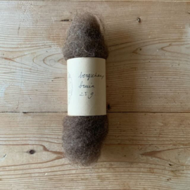 Bergschaapswol - bruin