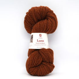 Luna lamullgarn - Rødbrun 442