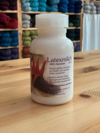 natuurlatex in flesje