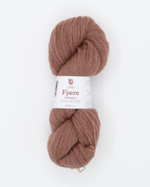 Fjære Sokkegarn Mørk Pudderrosa 561