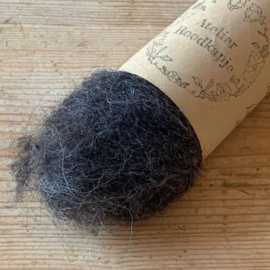 Mongolian sheepswool - braun black