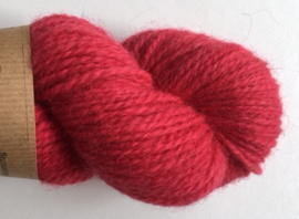 Schaapjeswol Utr. Heuvelrug 200 - Fuchsia - Handgeverfd