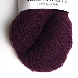 Hjelholt Merinogarn 10/2 - Aubergine 09