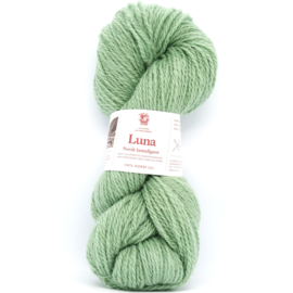 Luna lamullgarn - Støvet Lys Grønn 446