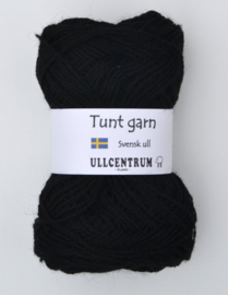 Tunt garn 6100 Svart