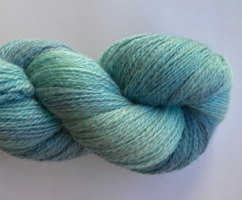 Schaapjeswol Mohair - Zeeblauw (100 gram)