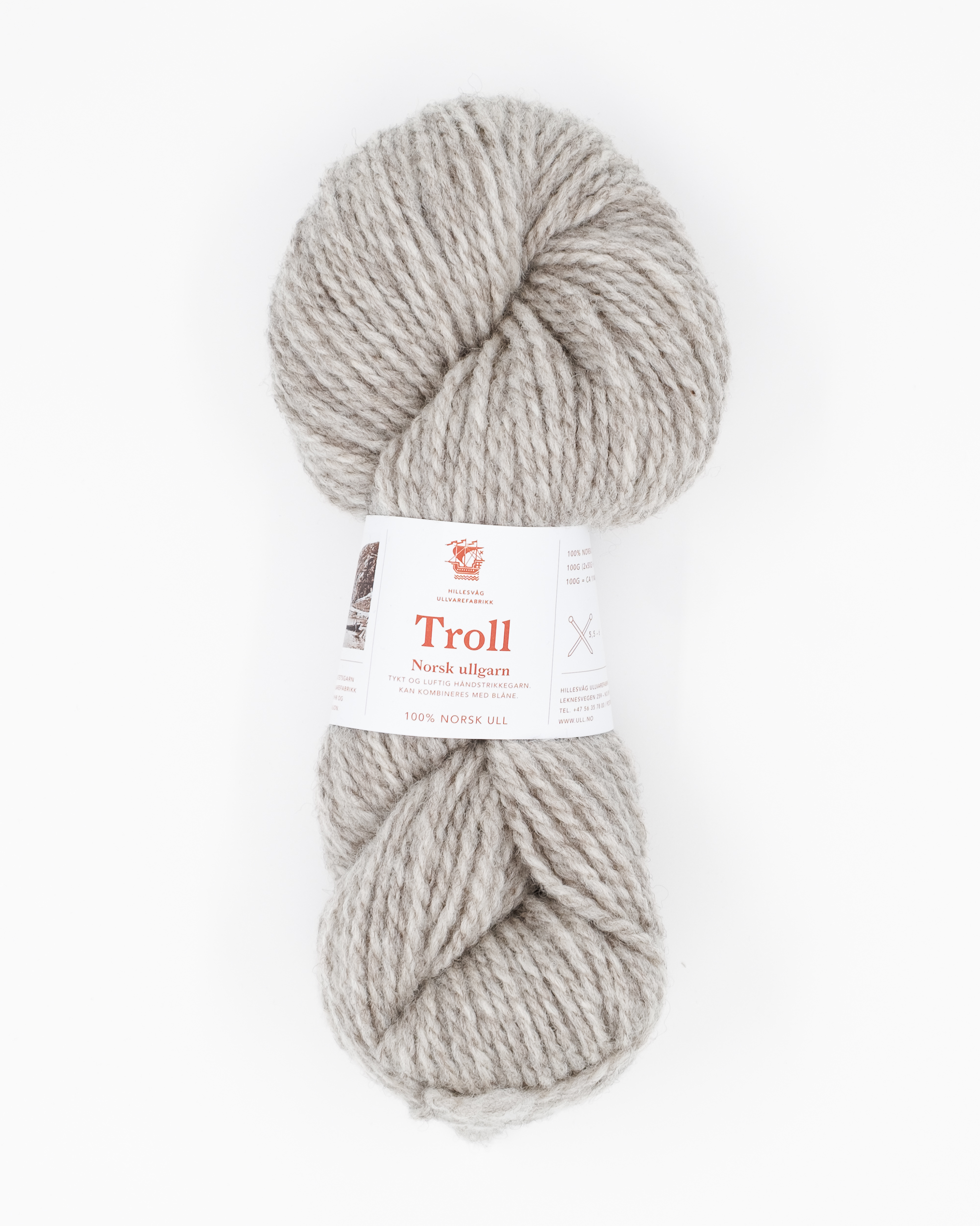 Troll - Melert Lys Brun 768