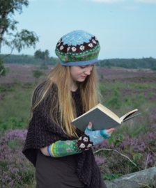 Patroon Shetland shawl in het Engels (PDF)