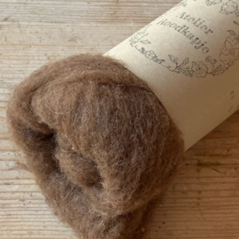Merino sheepswool - roe deer braun
