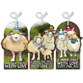 Emma Ball - Happy Sheep Crafting Tags (Pack of 12)