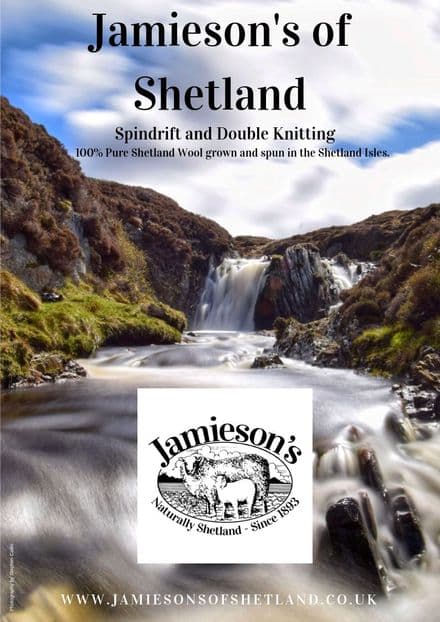 Stalenkaart Jamieson's of Shetland Spindrift