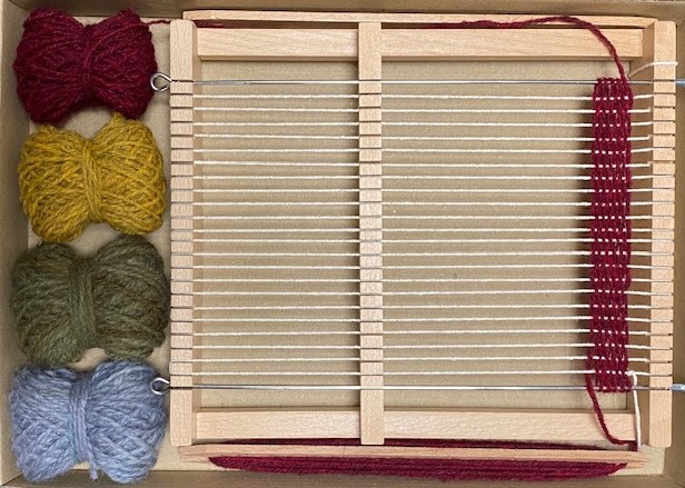 Weaving Frame with Wool