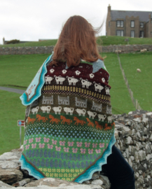 Patroon Shetland shawl in het Engels (PDF)