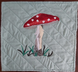 Workshop "Collage Quilting" by Wilma Bruins