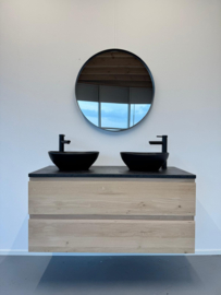 Eiken badkamermeubel Soest met melamine topblad