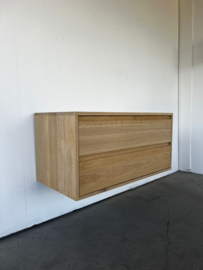 Eiken badmeubel Amsterdam 100x50x49 VERKOCHT