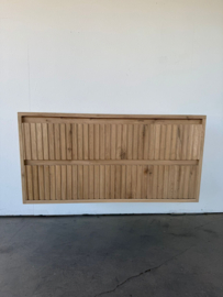 Eiken badkamermeubel ribbelfront model Amsterdam 2 lades