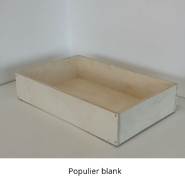 Massief eiken curved tv meubel op pootjes