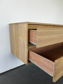 Eiken badmeubel Amsterdam 100x50x49 VERKOCHT