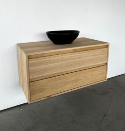 Eiken badmeubel Amsterdam 100x50x49 VERKOCHT
