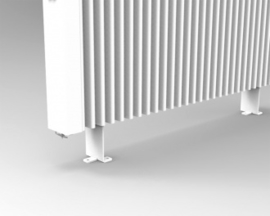 Schroefbare standvoet voor Aeroflow radiator