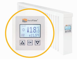 Thermotec elektrische radiator met thermostaat