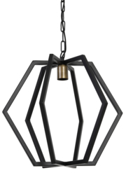 Hanglamp BRESCA mat zwart