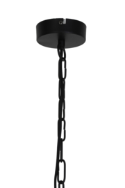 Hanglamp  DRIZELLA mat zwart met 1 lamp
