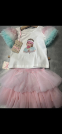 Tulle top en rok