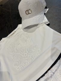 Witte kanten set