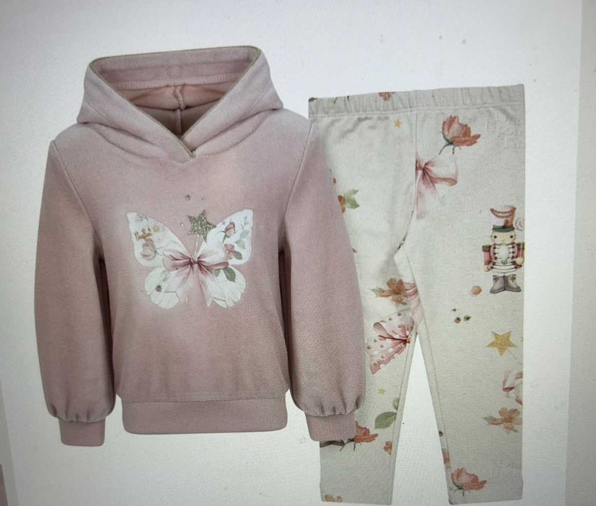 Leggingset vlinder