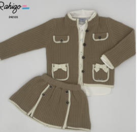 Setje beige
