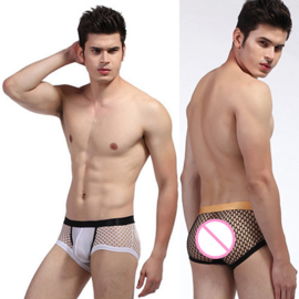 Sexy Doorzichtig Ademend Mesh Jockstrap