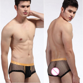 Sexy Doorzichtig Ademend Mesh Jockstrap