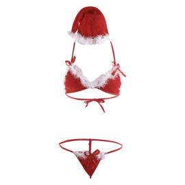 Kerst Beha, G-string en muts