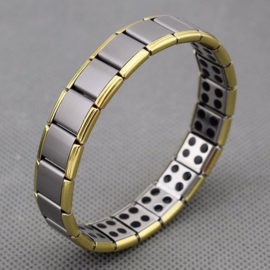 Man/vrouwen Germanium Titanium Energie Elastische Armband Power Bangle anti-vermoeidheid Gift