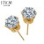 Crystal Zircon Stud Oorbellen