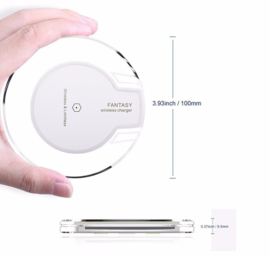 Qi draadloze oplader pad snelle lader