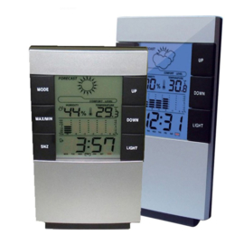 Digital LCD hygrometer Alarm Clock