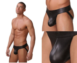 Lederen Sexy Jockstrap PUSH UP