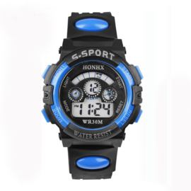 Jongens digitale merk horloge sport mens,  led, alarm, datum, klok