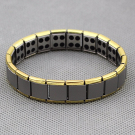 Man/vrouwen Germanium Titanium Energie Elastische Armband Power Bangle anti-vermoeidheid Gift