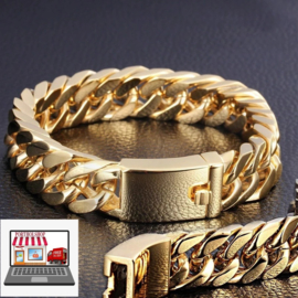 Luxe Bracelet Plated Gold