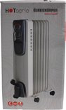 Elektrische Olieradiator met 7 ribben - Kachel - 1500W - Wit