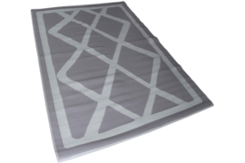 Buiten tapijt lila met patroon - 90x150cm - weerbestendig en vuilafstotend EE2700-B