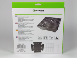 Opvouwbare barbecue 25 x 25 x 11,5 cm  DD1800