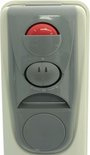 Elektrische Olieradiator met 7 ribben - Kachel - 1500W - Wit