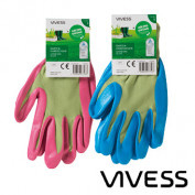 Tuinhandschoenen 2 kleurig  - Vivess - set van 2 paar -  BB7230