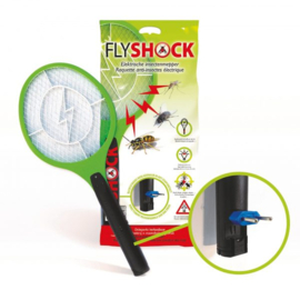 Set van 2 stuks - Elektrische Vliegenmepper - oplaadbaar - met stekker - Flyshock - DD2410a